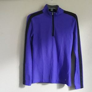 L-RL Lauren active purple Long sleeve top size S?